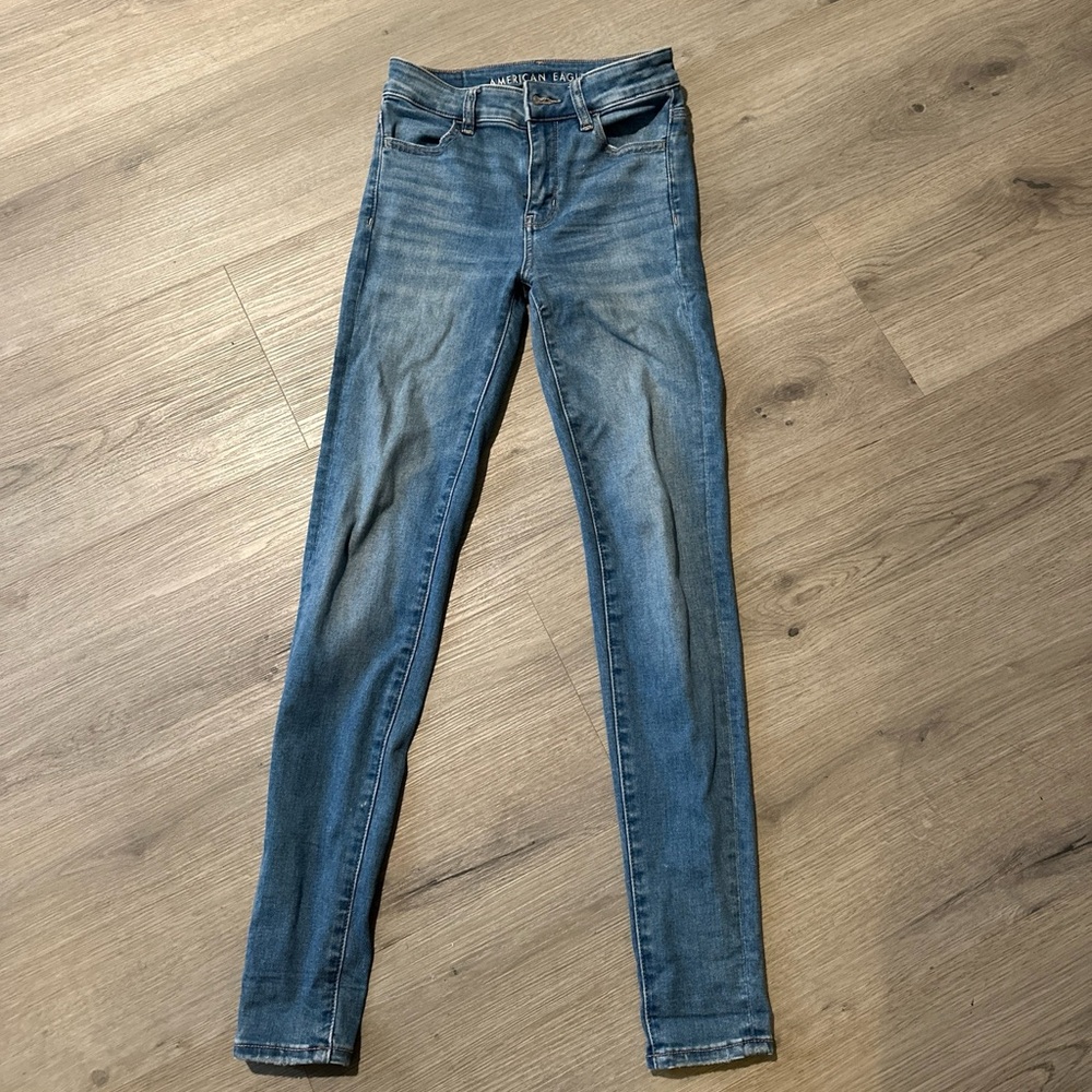 American Eagle Next Level Stretch High Rise Jegging Size 0